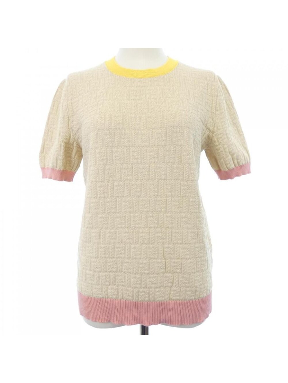 Fendi Knit Sweater Beige